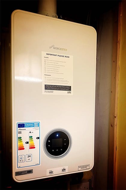 Sunrise Plumbing & Heating boiler installation