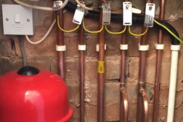 Pipework neat and tidy