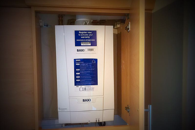 Baxi boiler installed in Birmingham